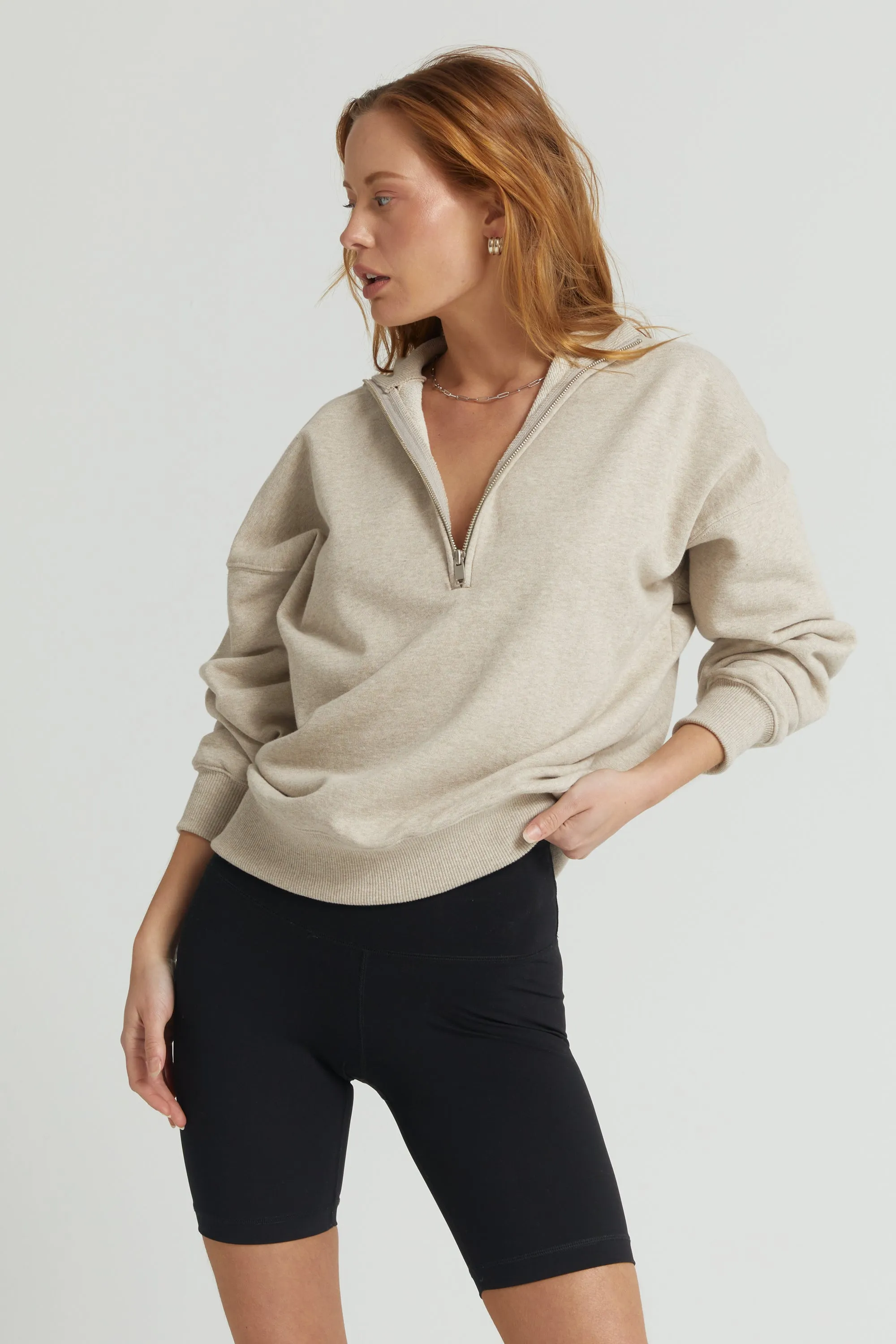 Half Zip Sweatshirt, The