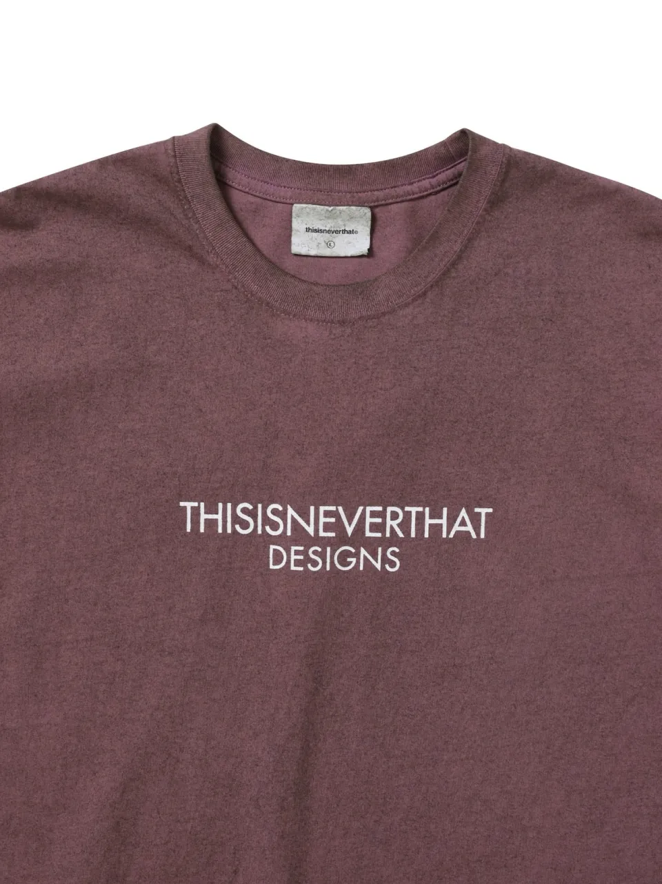 thisisneverthat  |Unisex Street Style Plain Logo Skater Style T-Shirts