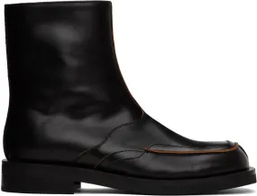 Andersson Bell Dayne Black Zip-Up Boots