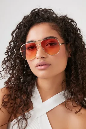 Classic Aviator Style Sunglasses