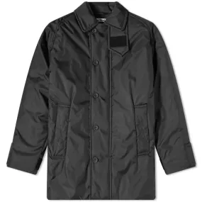 Black Canvas Padded Jacket