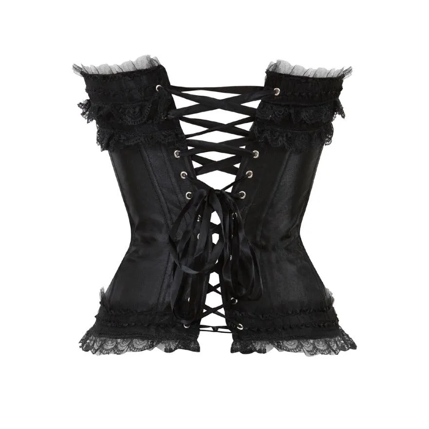 black corset drag poison