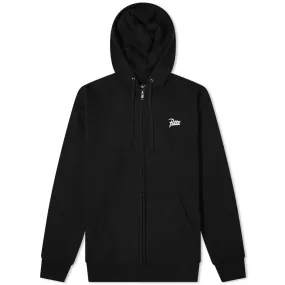 Black Zip-Up Hoodie