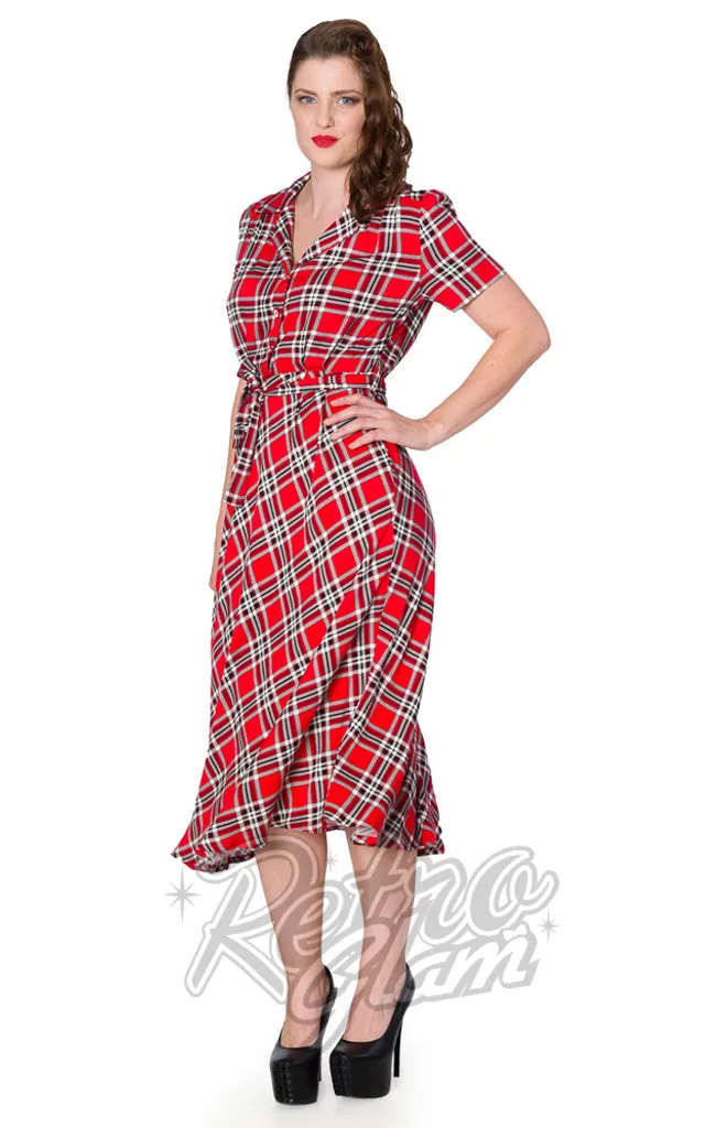 Red Plaid Dorothy Dress