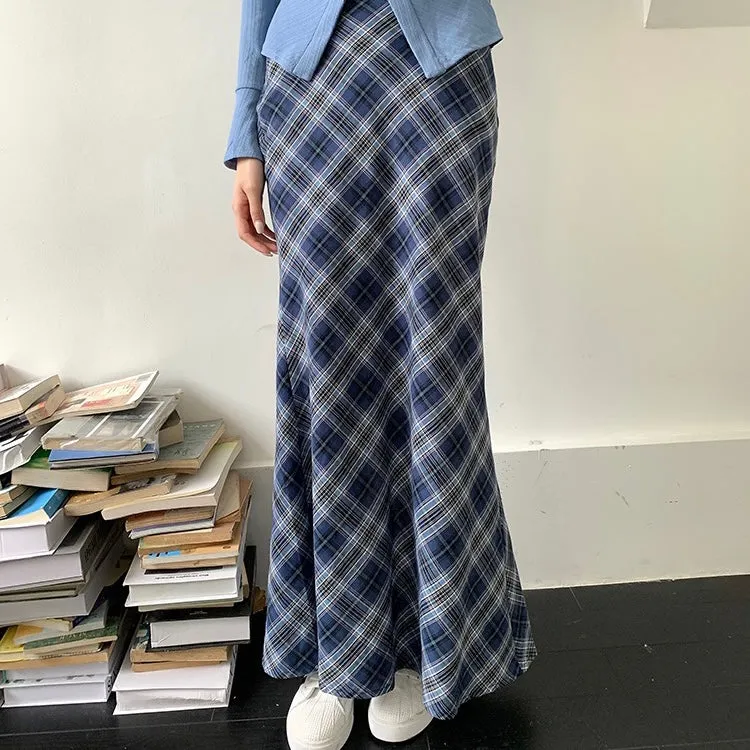 Annie Blue Checkered Ensemble