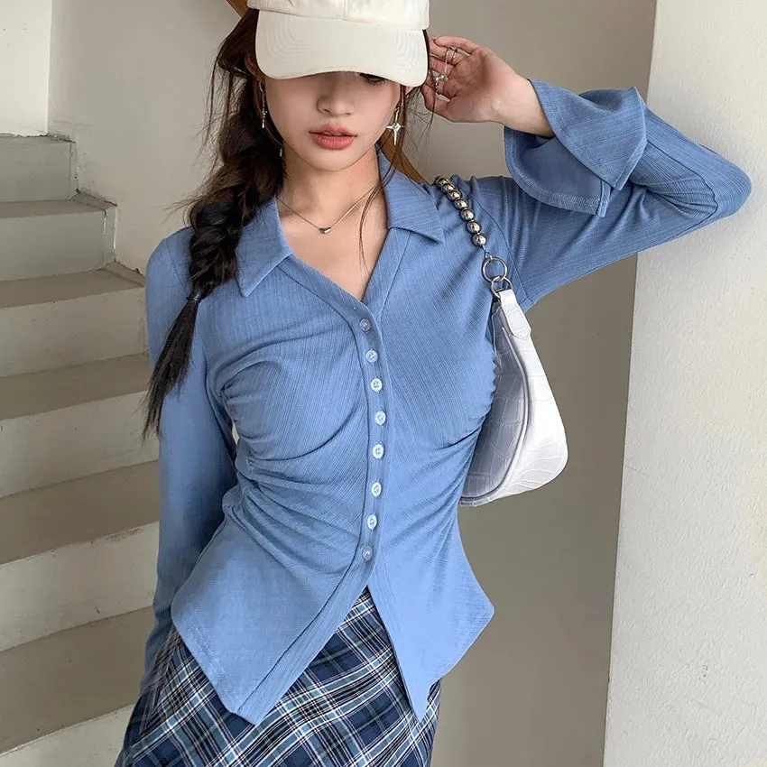 Annie Blue Checkered Ensemble