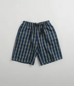 Blue Plaid Jam Shorts