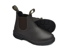 Blundstone 630 Kids Brown Premium Leather Elastic Boots