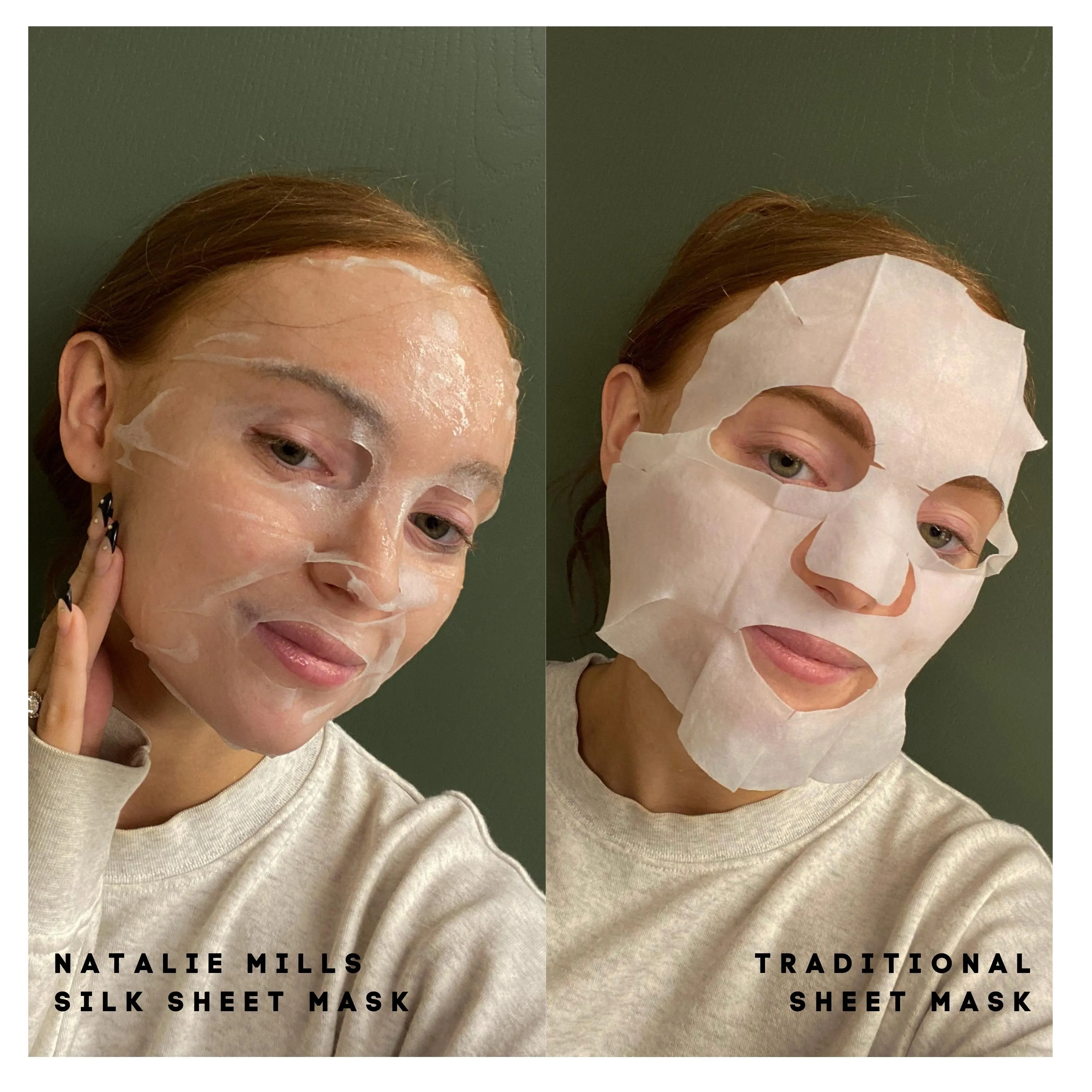 Single Brightening Silk Face Mask with Vitamin C & Niacinamide