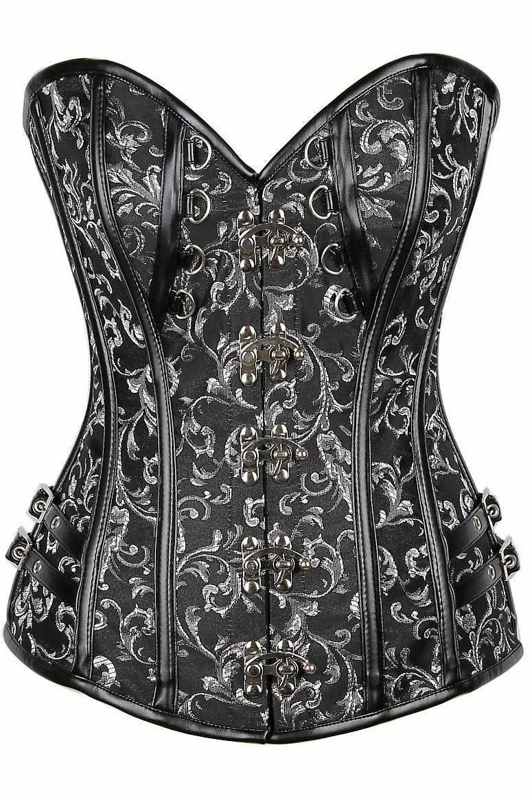 Top Drawer Brocade Steel Boned Corset