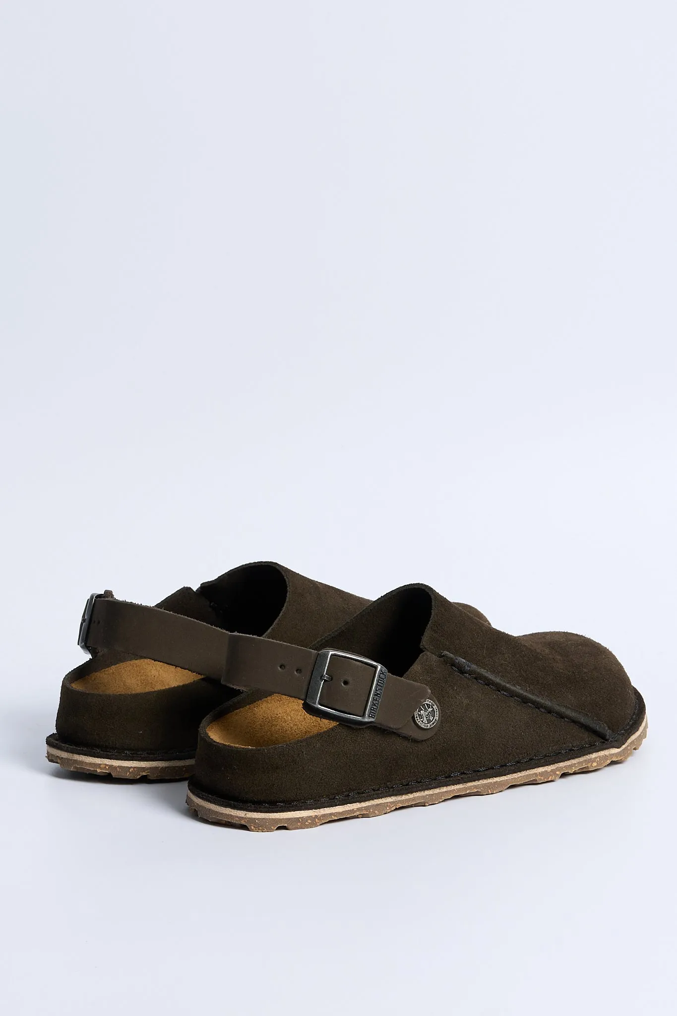 Birkenstock Pantofola Lutry Marrone Scuro Donna