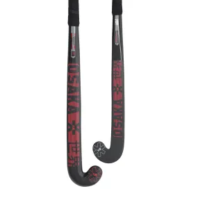 Osaka Vision 85 Proto Bow Hockey Stick 2024 - Carbon Red