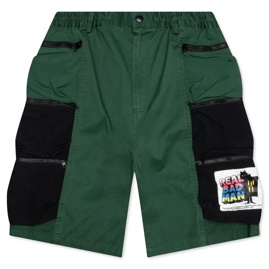 Green Carryall Hiker Shorts