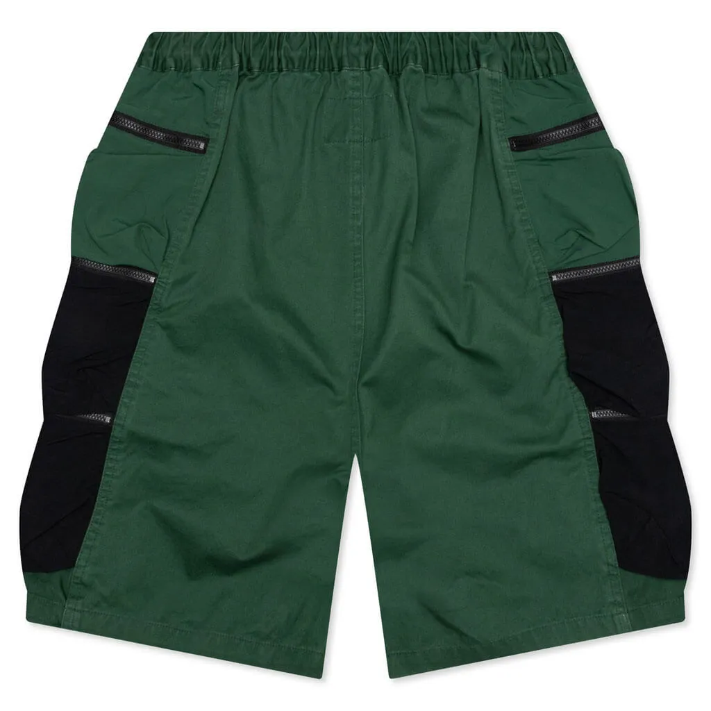 Green Carryall Hiker Shorts