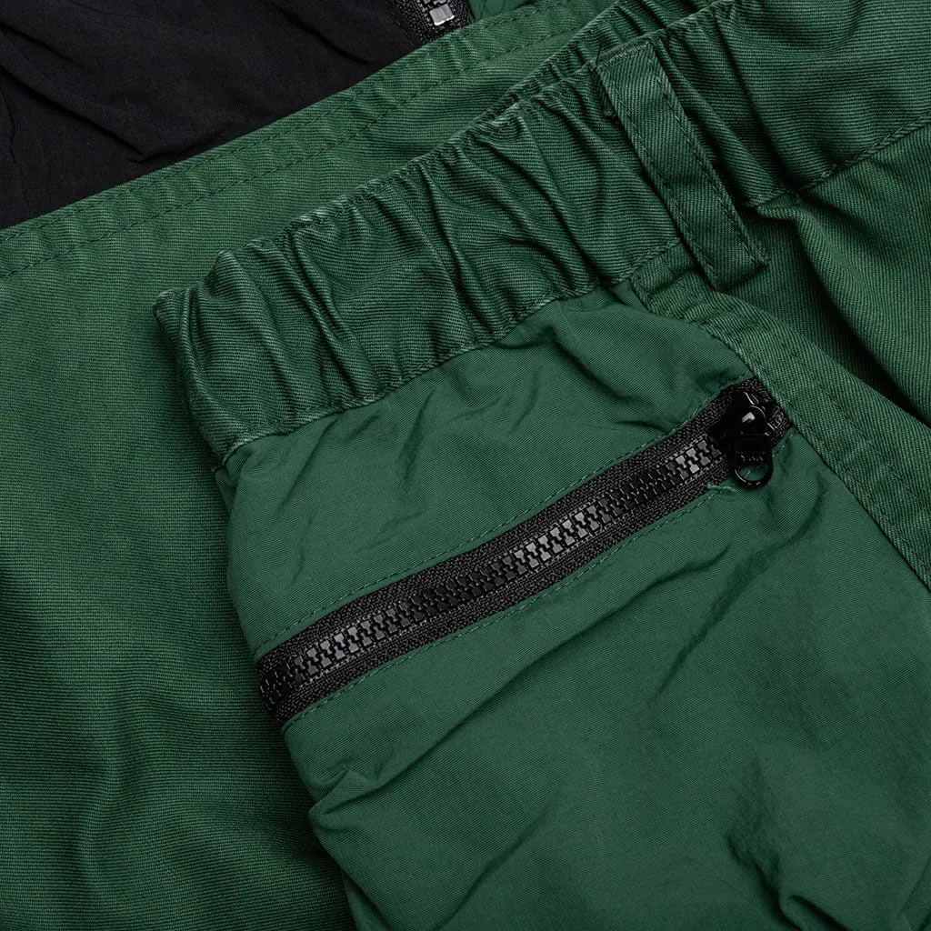 Green Carryall Hiker Shorts