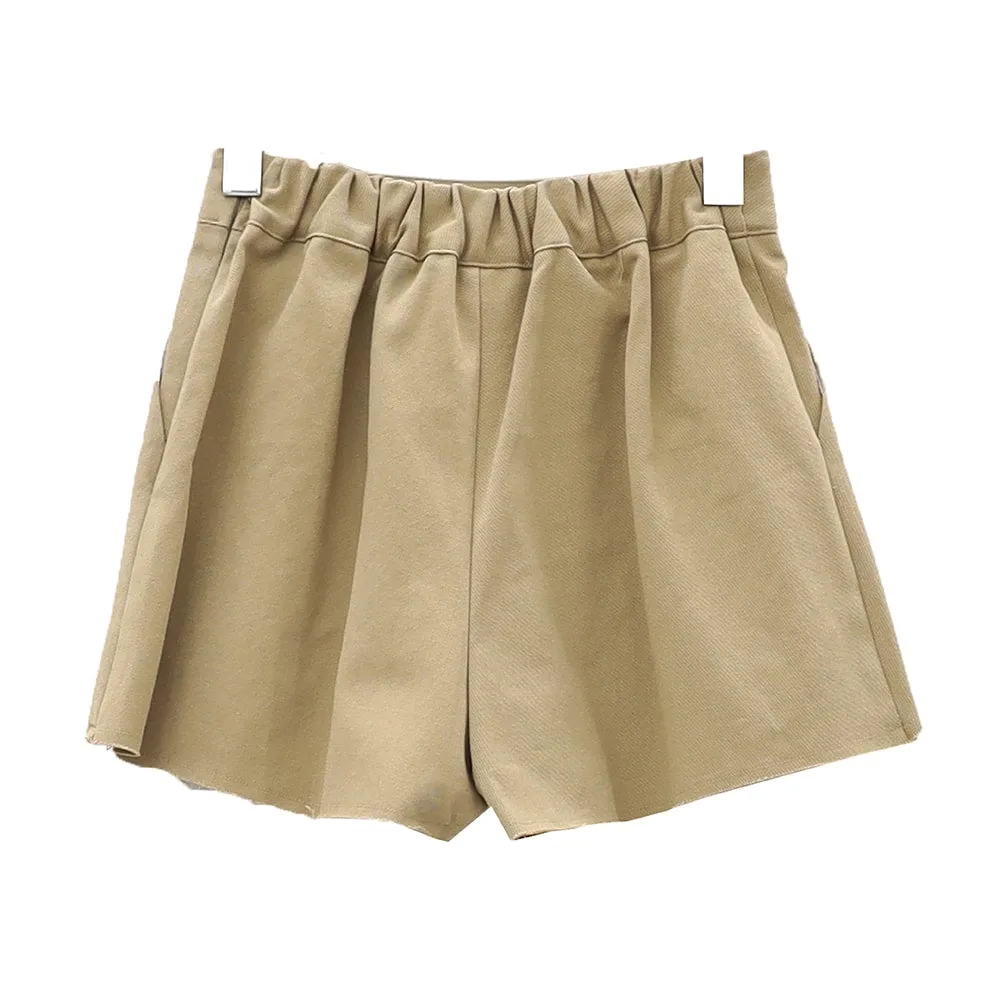 Cotton OM18 Pleated Shorts