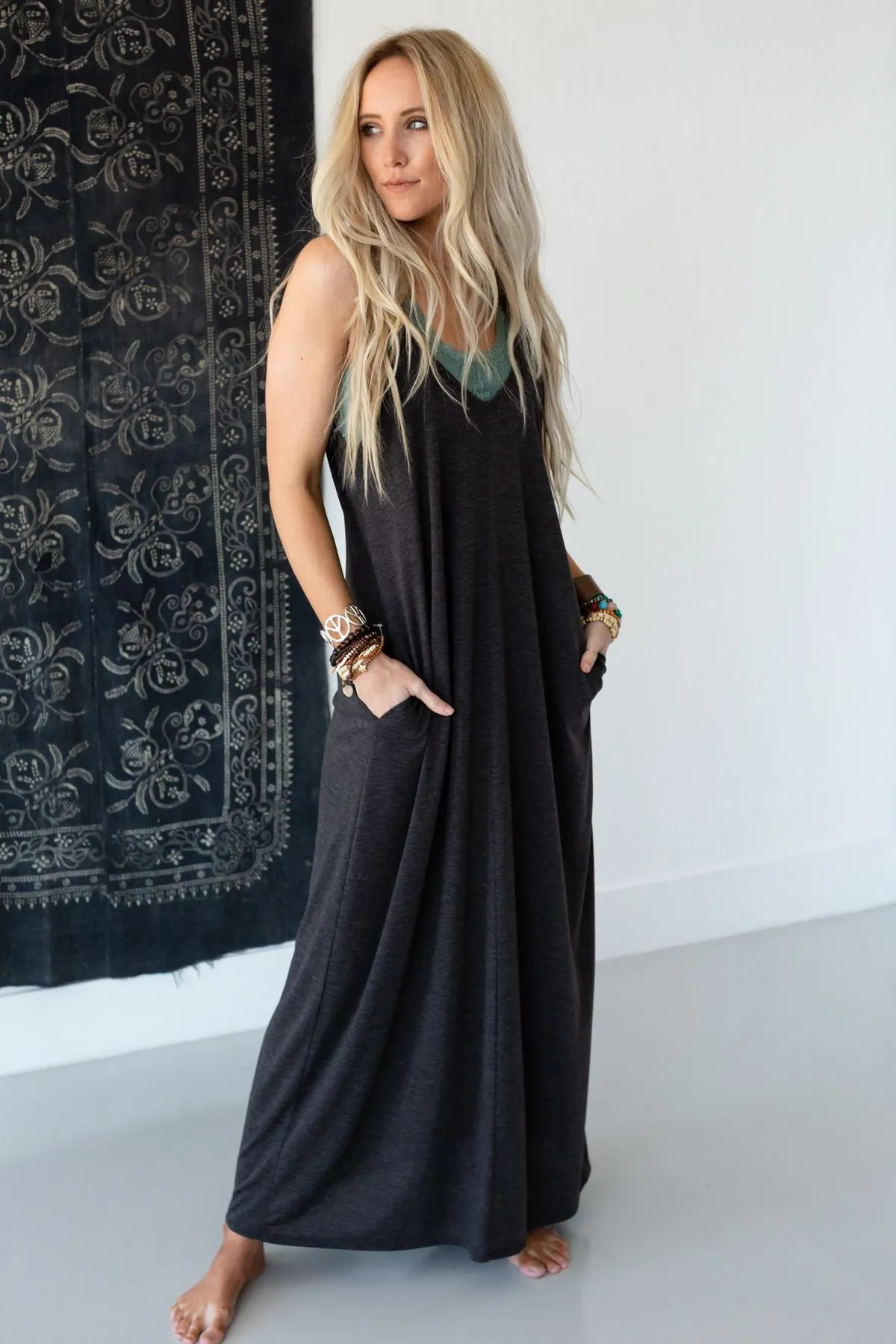 Charcoal The Perfect Maxi Dress