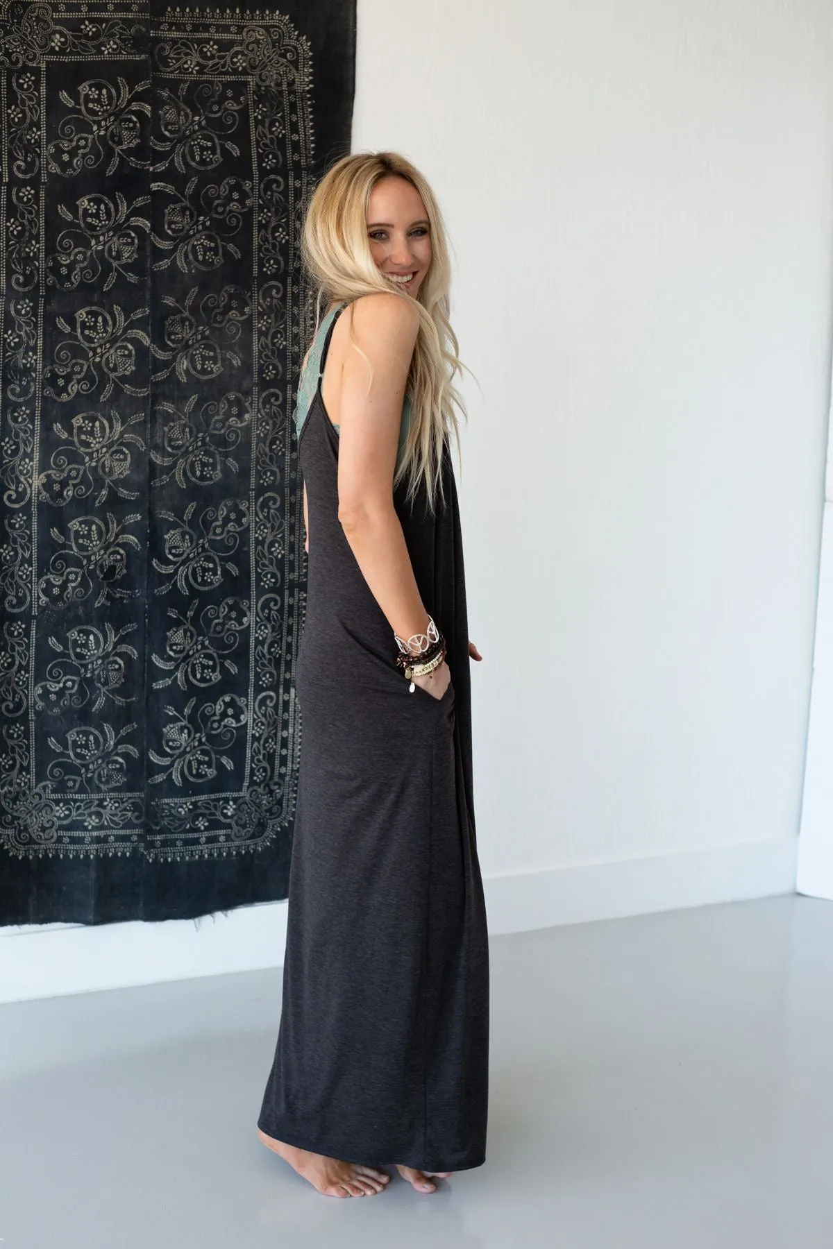 Charcoal The Perfect Maxi Dress