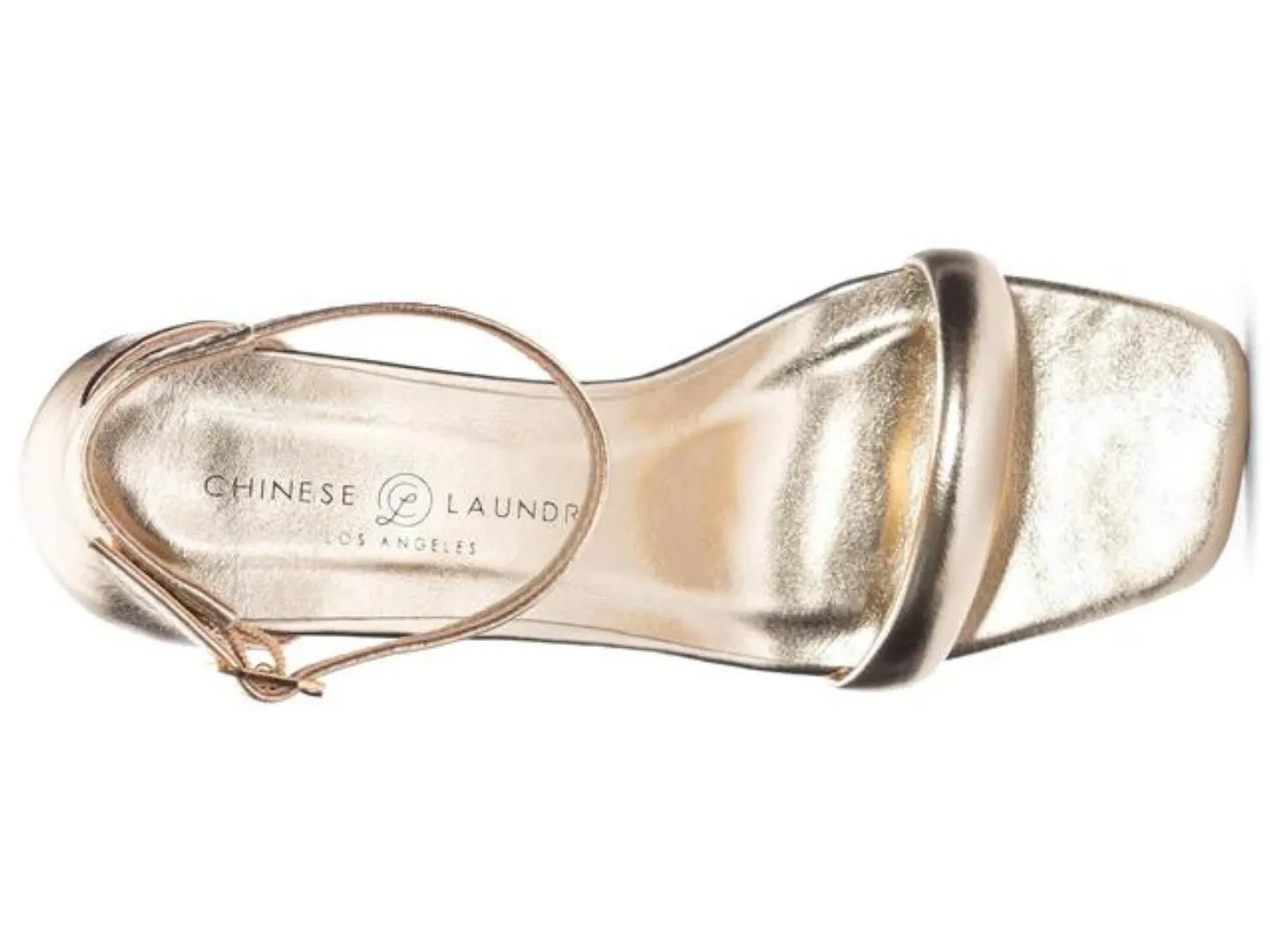 Chinese Laundry: Gold Metallic Sandals