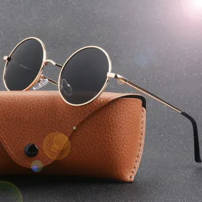 Round Polarized Sunglasses