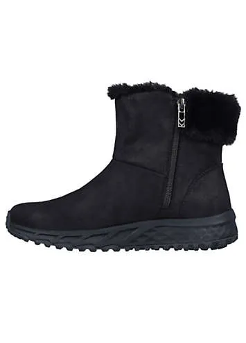 Cosy Zip-Up Boots by Skechers