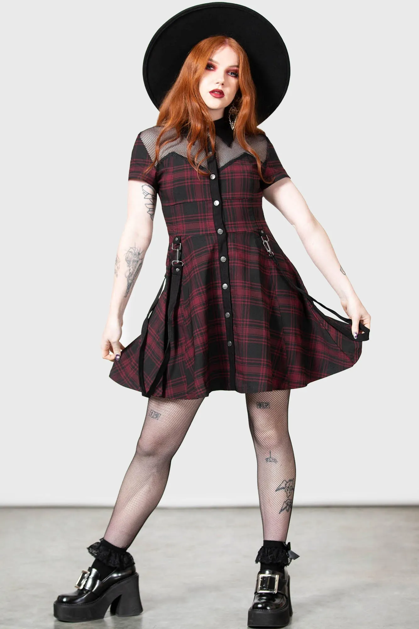 Hexellent Crimson Resurrect Dress