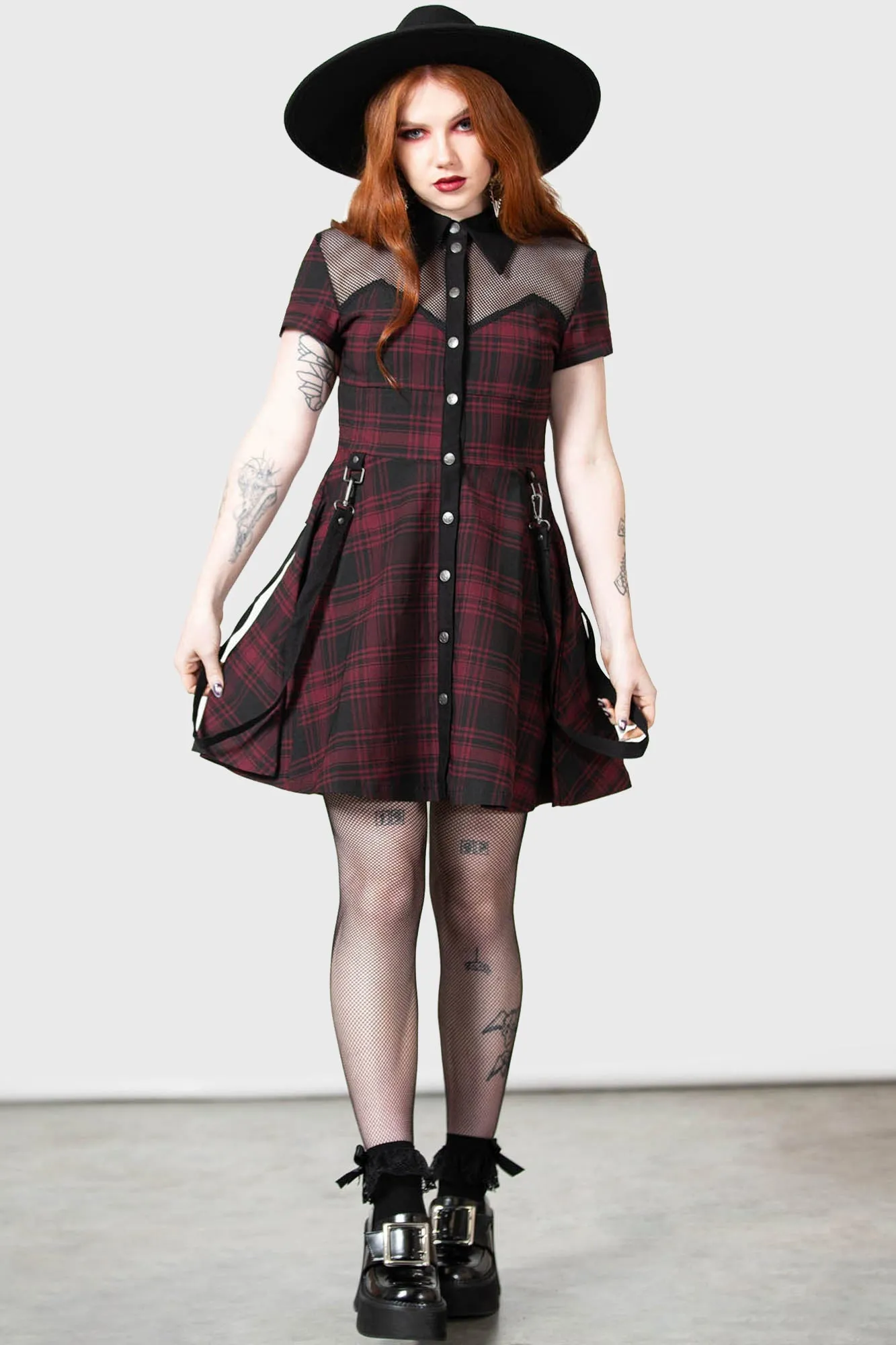 Hexellent Crimson Resurrect Dress