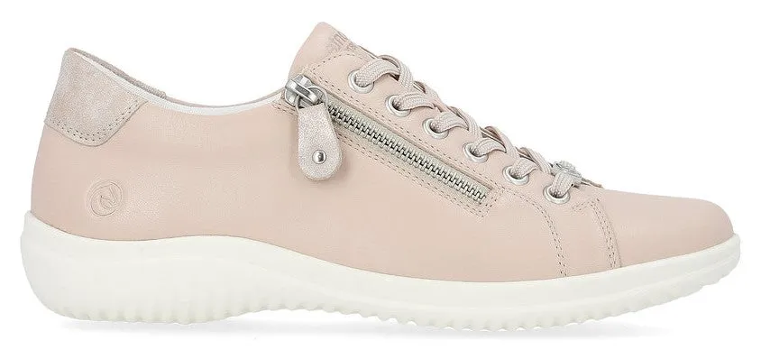 Women's Casual Leather Lace Up Shoe from Remonte D1E03-31