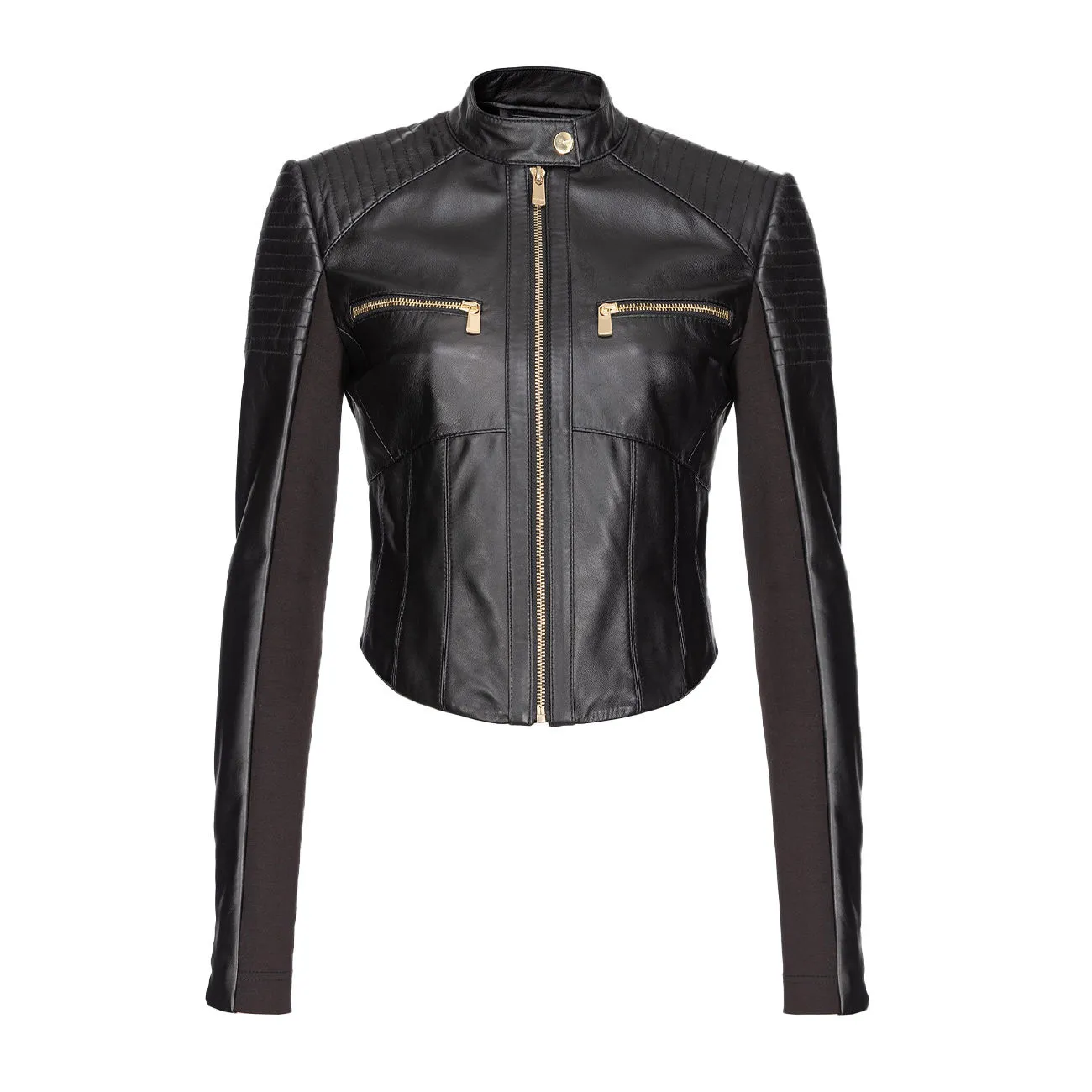 Black Batman Biker Jacket for Women