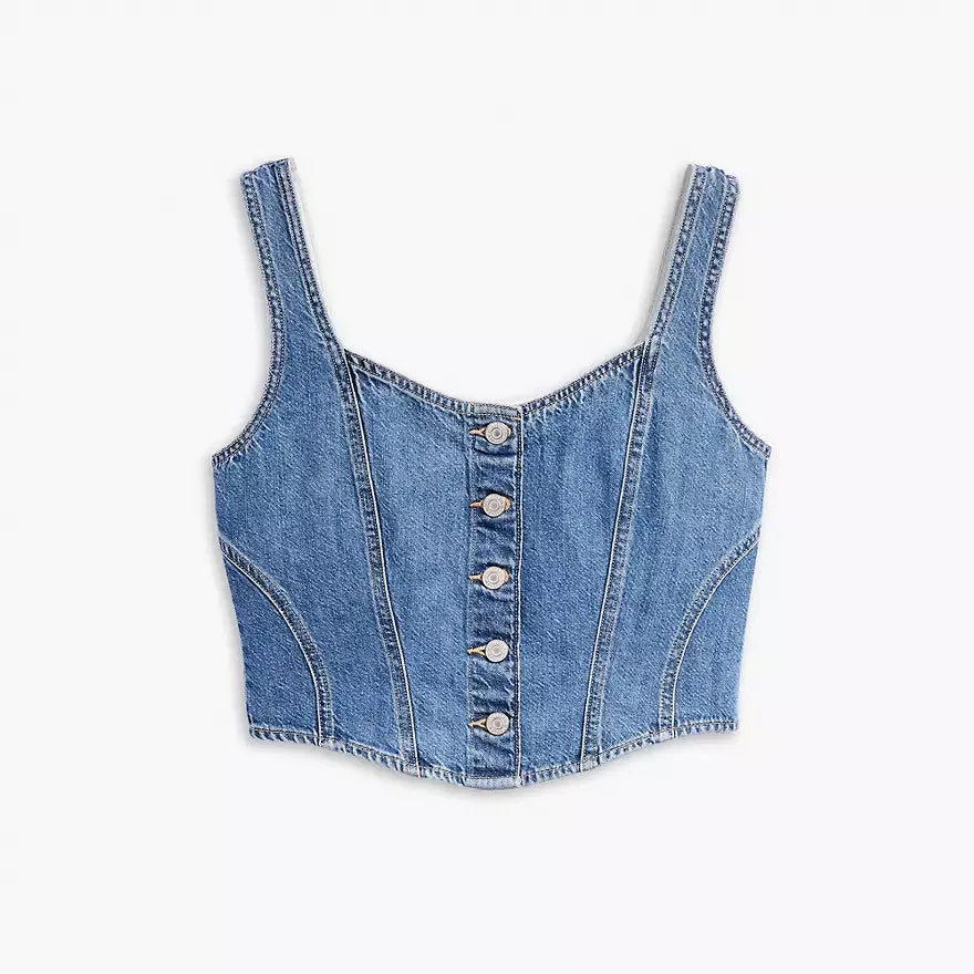 Denim Corset by Alani