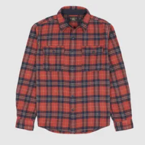 Double RL Soft Plaid Workshirt Mediumweight