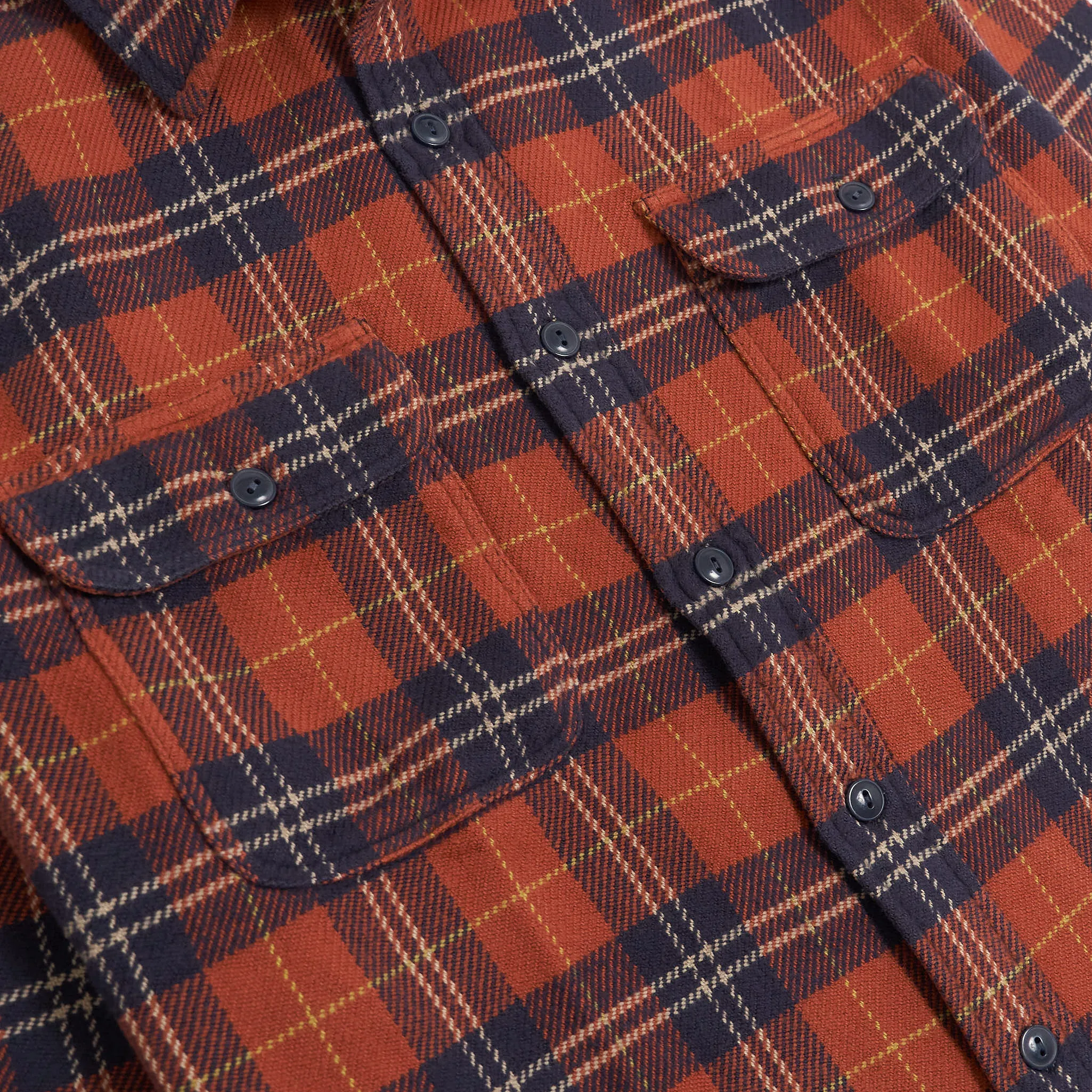 Double RL Soft Plaid Workshirt Mediumweight