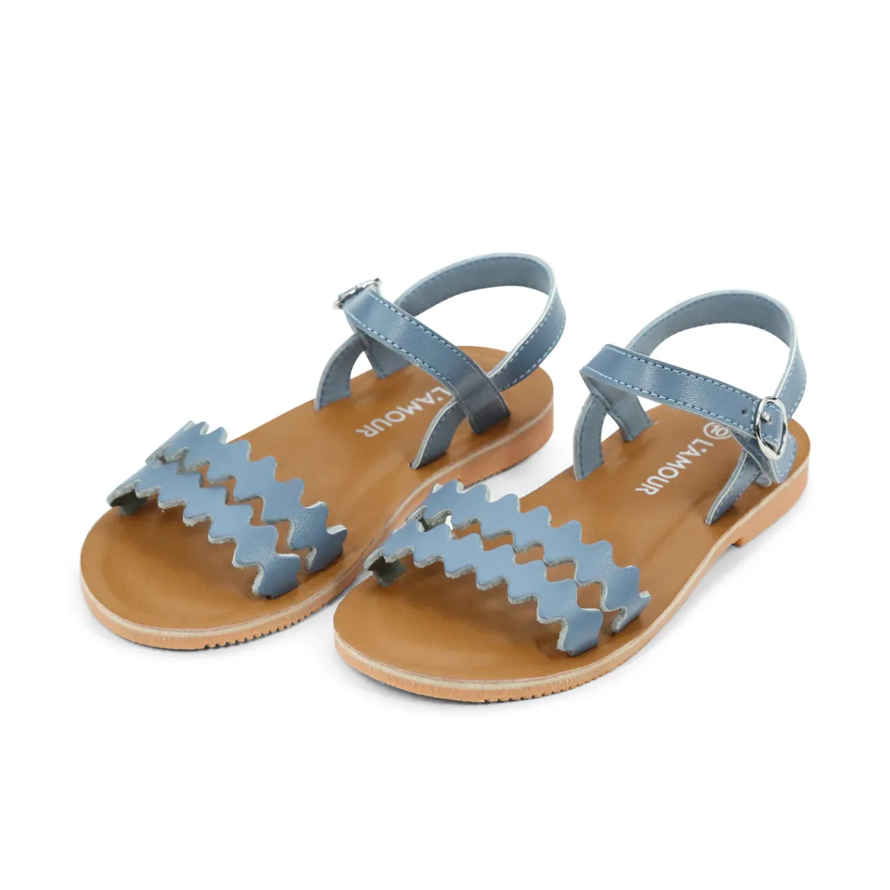 Women's Scalloped Sandal