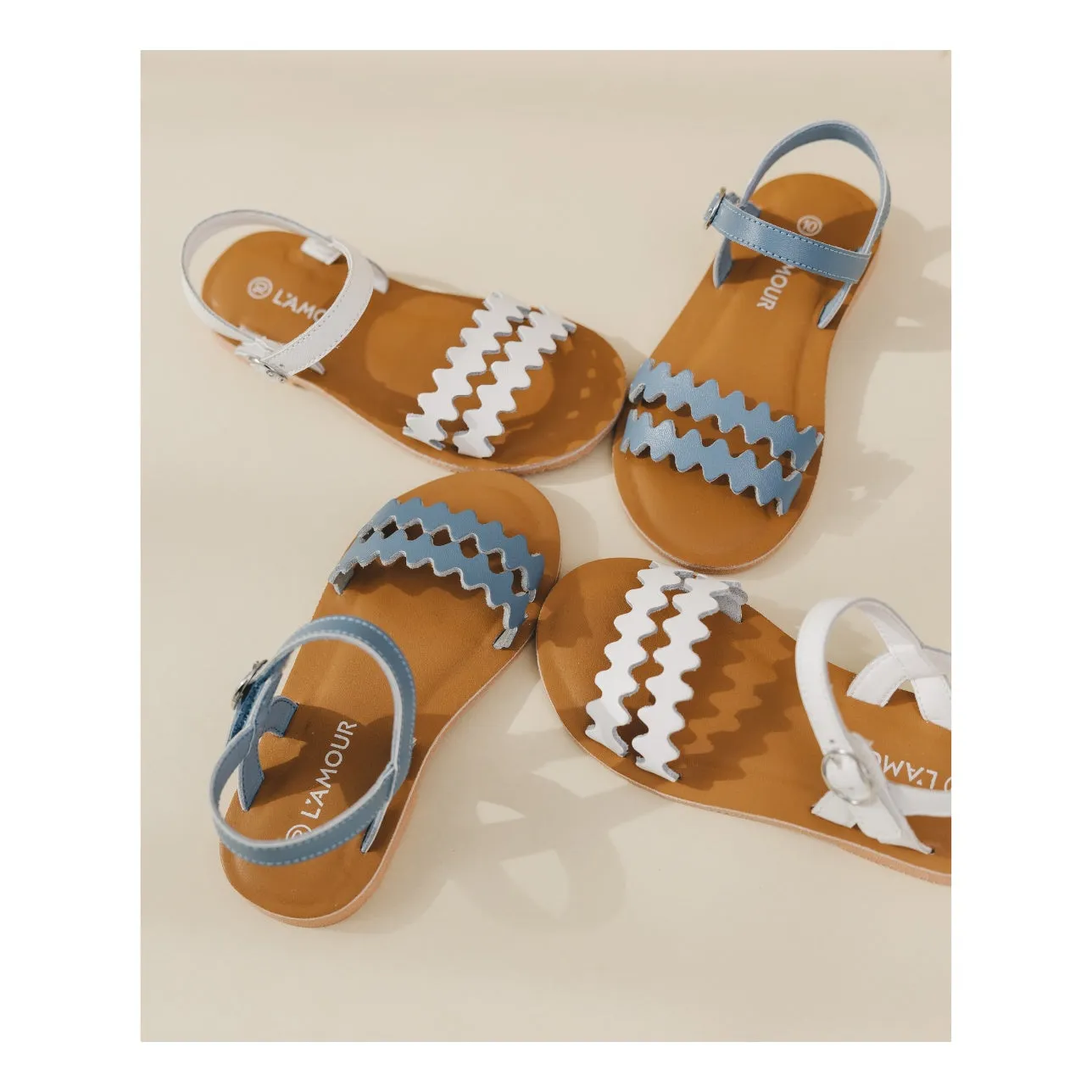 Women's Scalloped Sandal