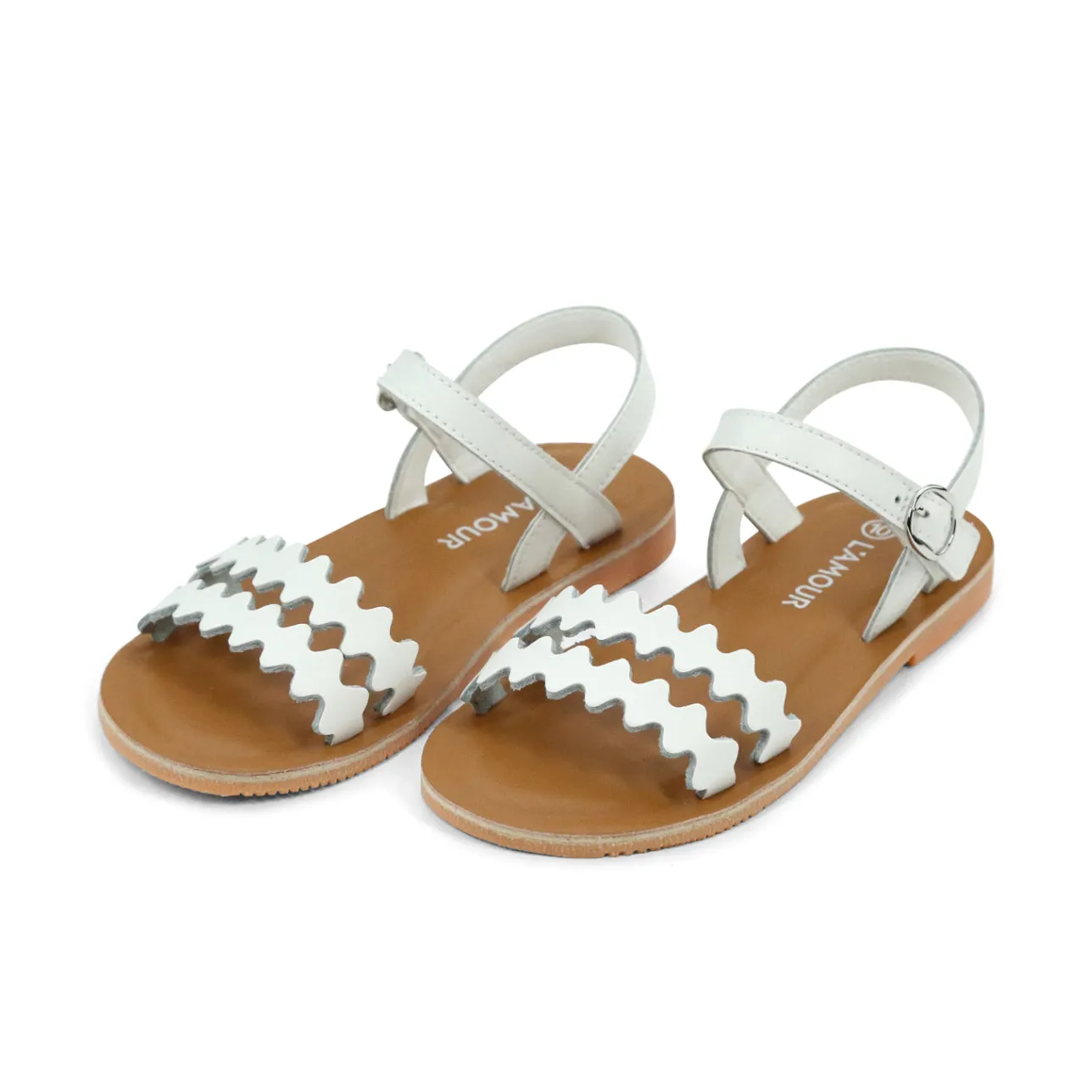 Women's Scalloped Sandal