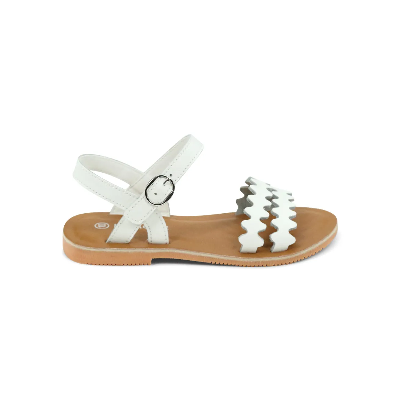 Women's Scalloped Sandal