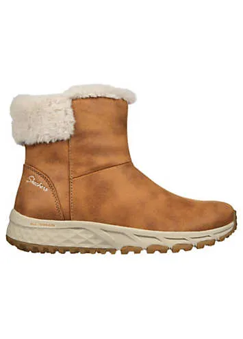 Escape Plan Cozy Collab Zip-Up Boots by Skechers