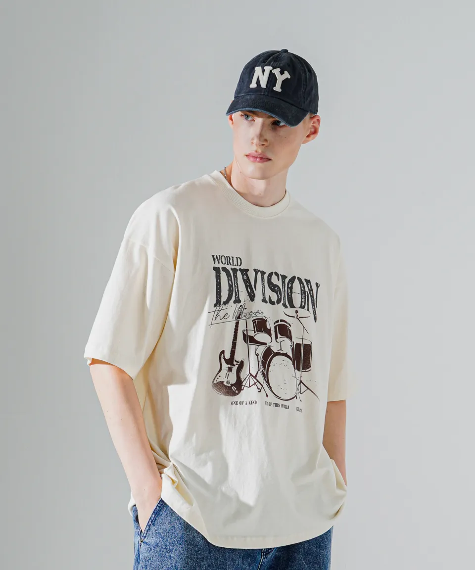 Unisex Street Style Plain Cotton Short Sleeves