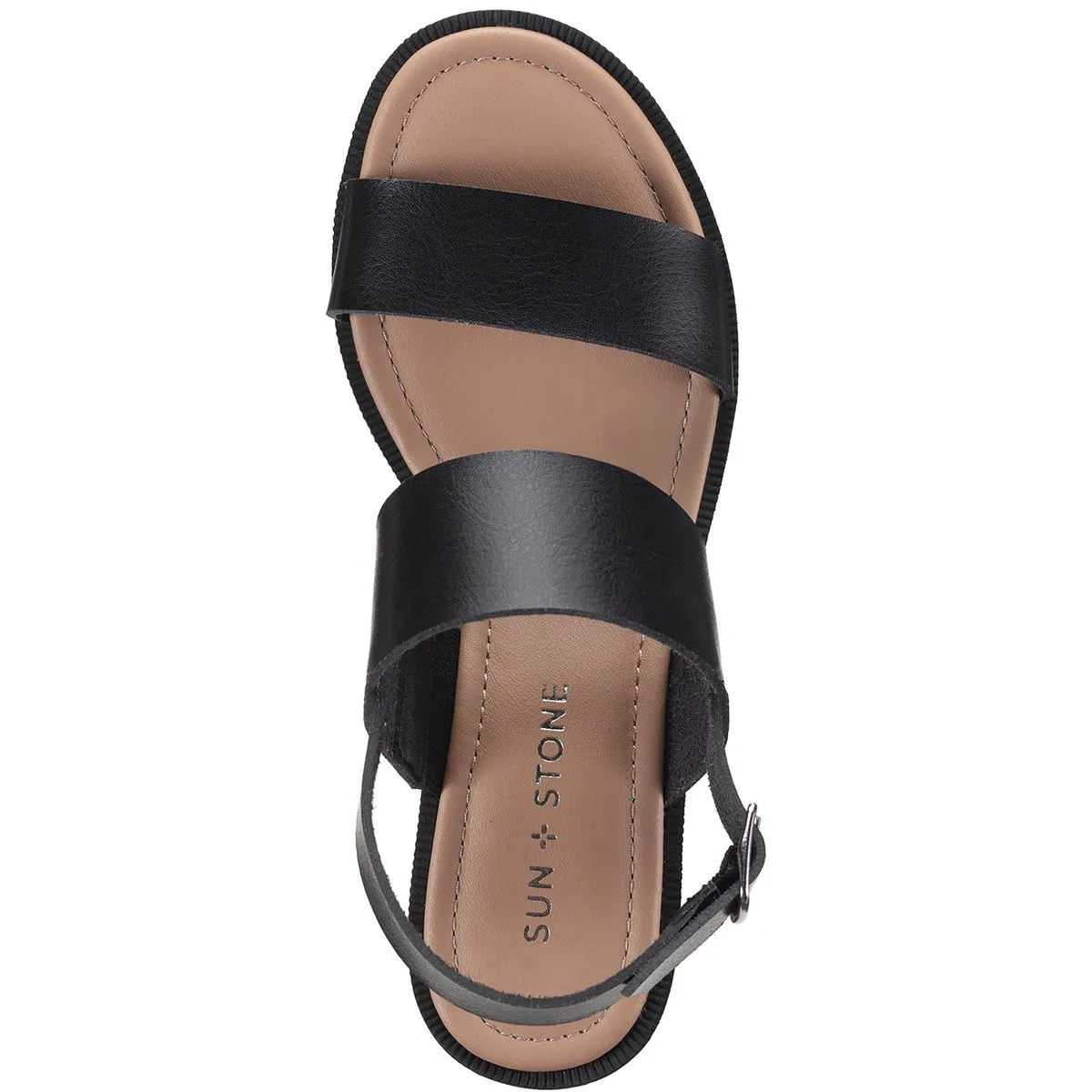 Women's Open Toe Faux Leather Sandals