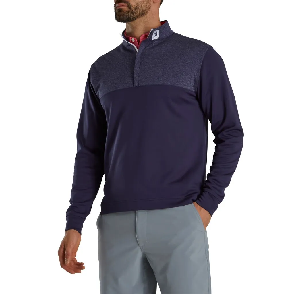 FootJoy Mid-Layer Heather Yoke Half-Zip