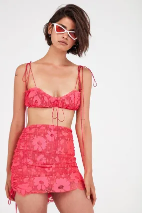 For Love & Lemons Avalon Mini Skirt