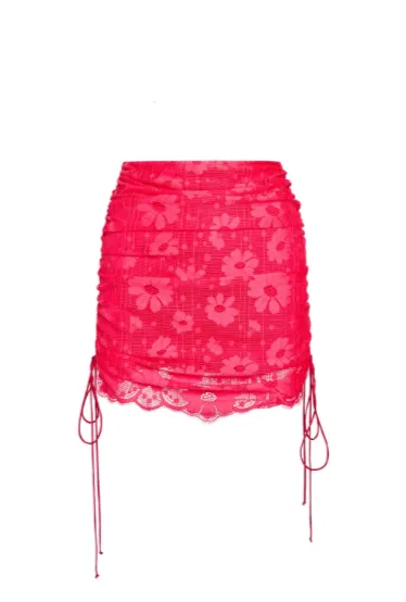 For Love & Lemons Avalon Mini Skirt