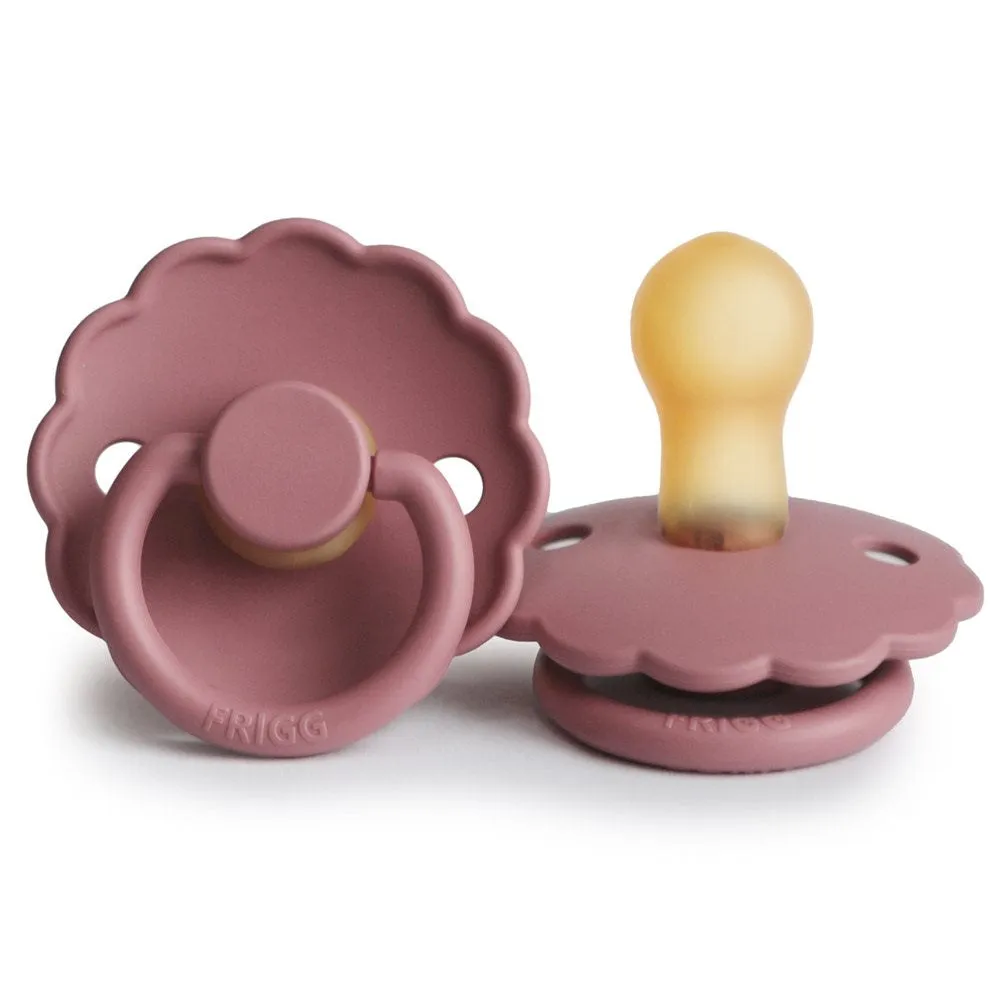 FRIGG Daisy Cedar Latex Pacifier