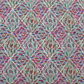 Geometric Cotton Lawn in Alexander Design