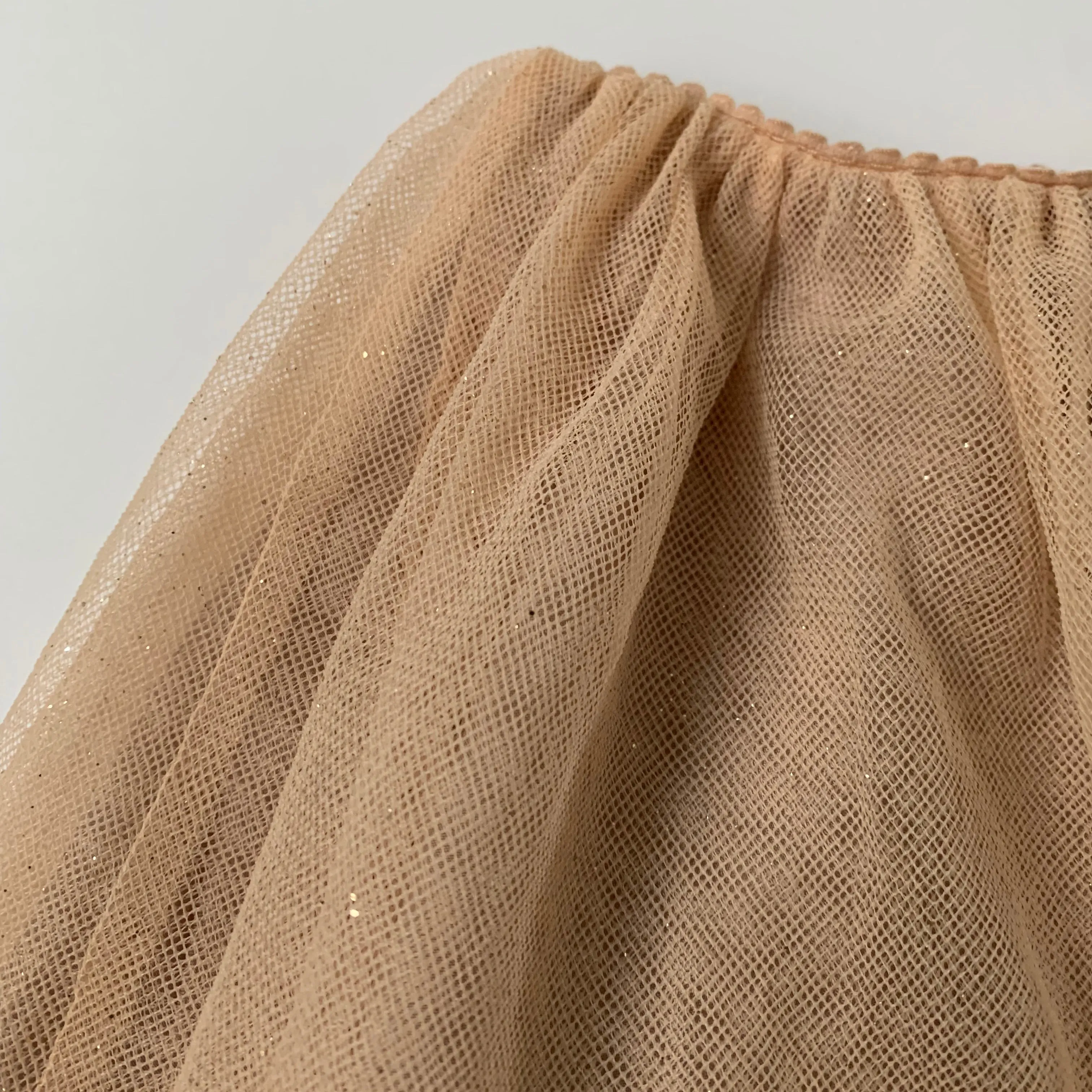 Bonpoint Blush Pink Tulle Skirt: 4 Years