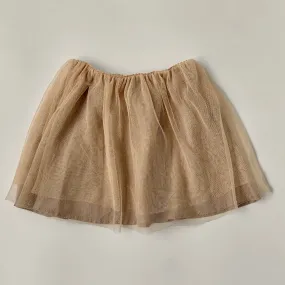 Bonpoint Blush Pink Tulle Skirt: 4 Years