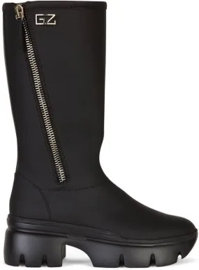 Giuseppe Zanotti Black Rexana Zip-Up Boots