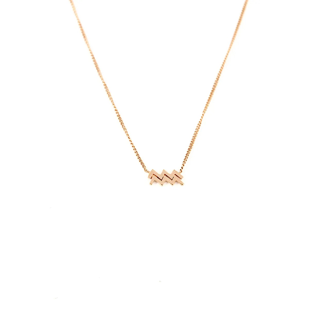 Gold Aquarius Necklace