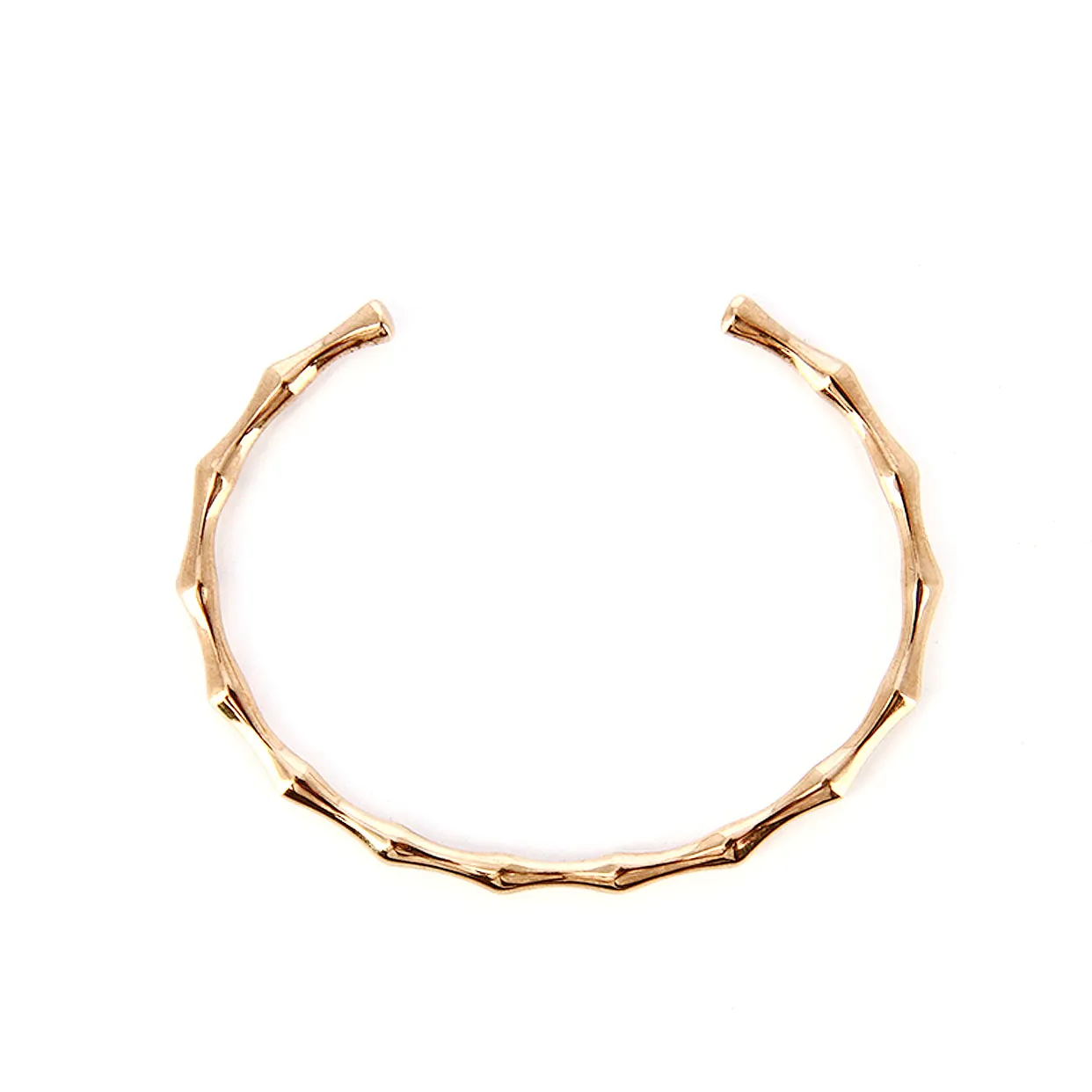 Gold Bamboo Bangle