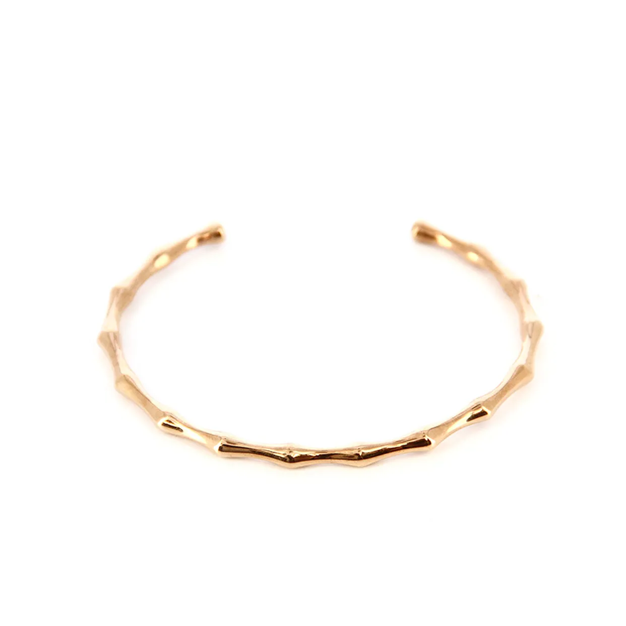 Gold Bamboo Bangle